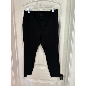 WOMEN'S LC LAUREN CONRAD XL  PONTE PANTS -BLACK